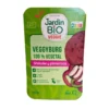 Hamburguesa (jardin bio) Shitake y Pimientos 100% vegetal Bio 160g AHIMSA