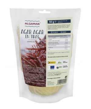Agar Agar en tiras 50 g Algamar