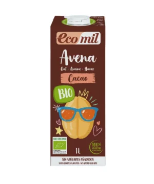 Bebida de avena con cacao Bio 6x1L Ecomil