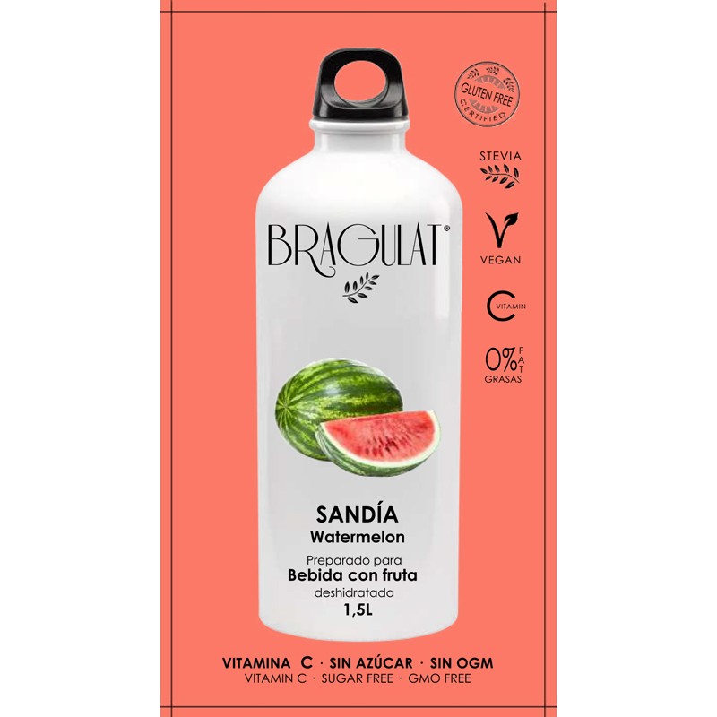 Bebida Soluble Sandia 15x9g Bragulat - Imagen 2