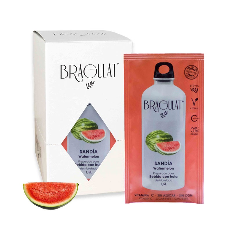 Bebida Soluble Sandia 15x9g Bragulat