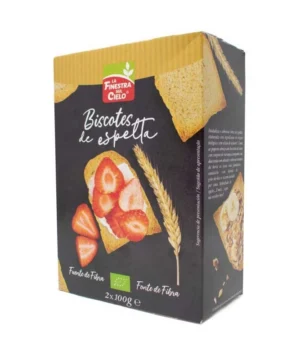 Biscotes de espelta bio 2x100g La Finestra