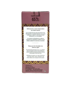 Cacao instantaneo 65% min S/G Bio 250 g Alternativa 3
