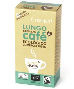 Cafe longo capsulas bio 10x5,5g Alternativa 3
