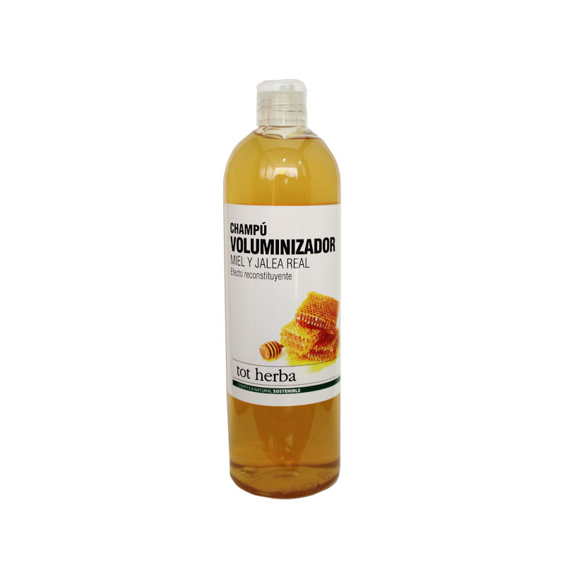 Champu Voluminizador Miel y Jalea real 500ml Tot Herba