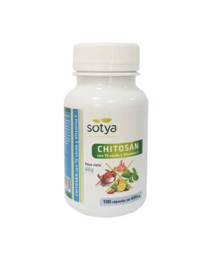 Chitosan+Te verde+VitaminaC 600mg 100 capsulas Sotya