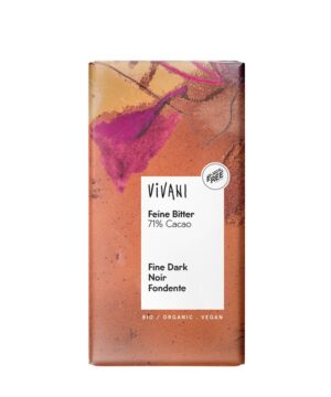 Chocolate negro 71% Santo Domingo Bio 80g Vivani