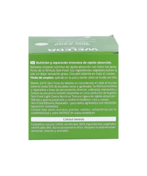 Crema corporal piel seca Skin Food 150 ml Weleda