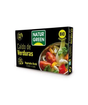 Cubito caldo de verduras bio 10x8,4g Naturgreen