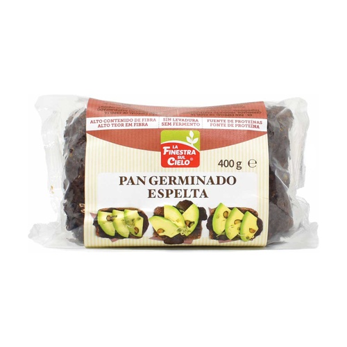 Pan germinado de espelta bio 400 g La Finestra