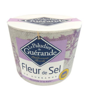 Flor de sal de guerande en bote 125g Le paludier de Guerande