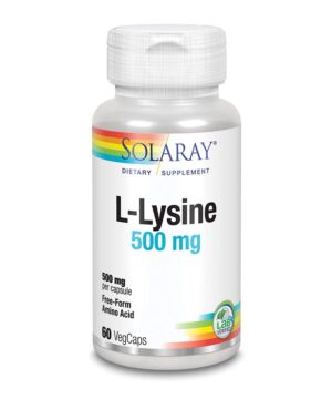 L-Lysine 500mg 60vcaps Solaray