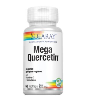 Mega Quercetin 600mg 60vcaps Solaray