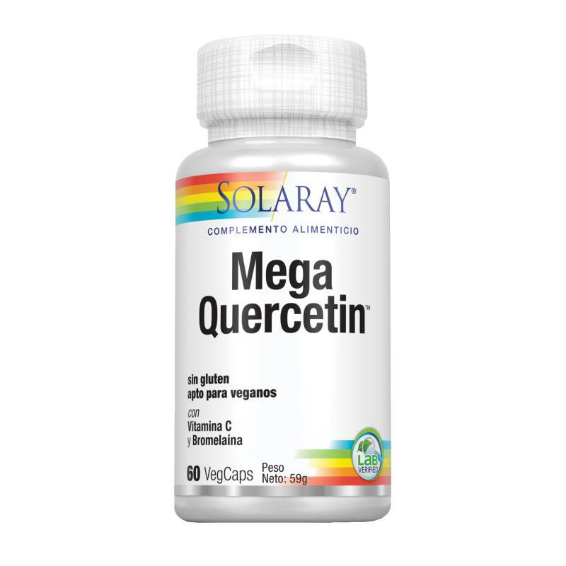 Mega Quercetin 600mg 60vcaps Solaray