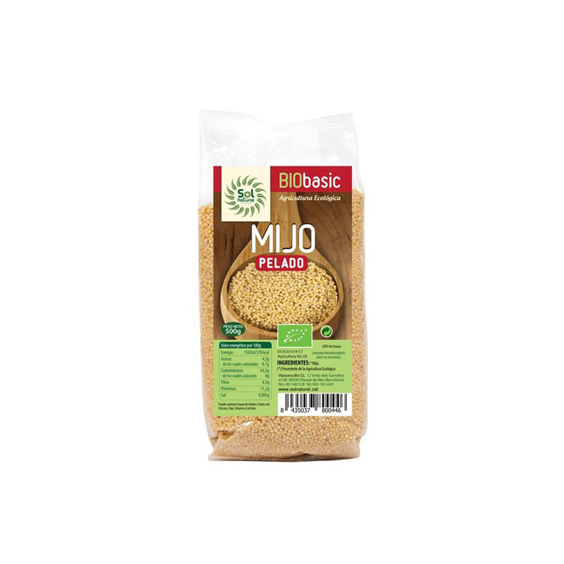 Mijo pelado bio 500 g Sol Natural