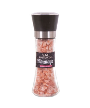 Molinillo de sal rosa del himalaya 200 g Sol Natural
