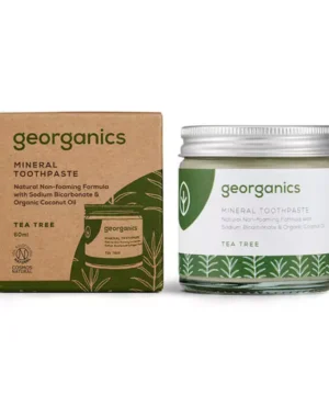 PASTA dental mineral Arbol del Te 60ml Georganics - Imagen 2