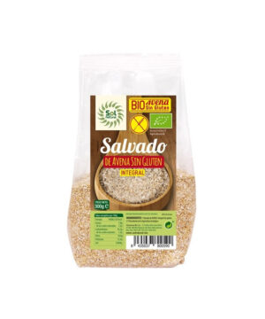 Salvado de avena sin gluten bio 300 g Sol Natural