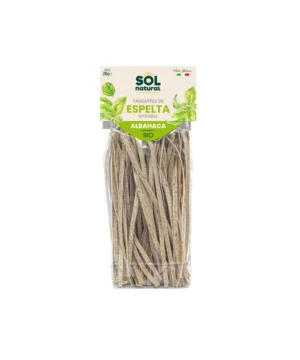Tagliatelle de espelta con albahaca 250 g Sol Natural