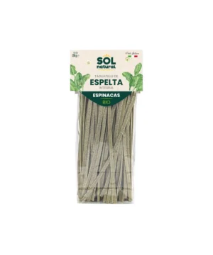 Tagliatelle de espelta con espinacas 250 g Sol Natural