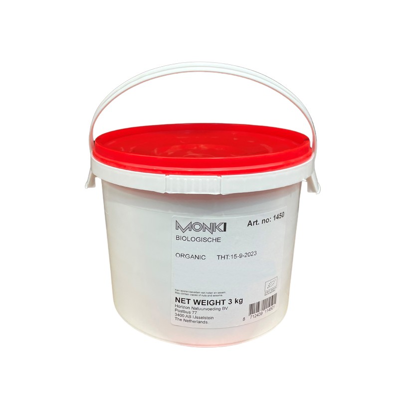Tahin tostado sin sal Bio 3kg Monki
