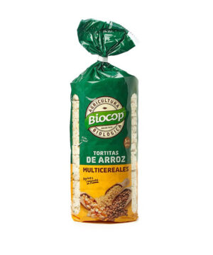 Tortitas de arroz multicereales bio 200 g Biocop