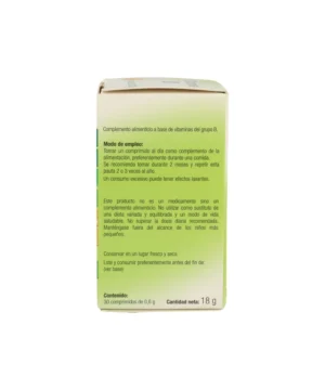 Vitamina B complex 30 comprimidos Vallesol