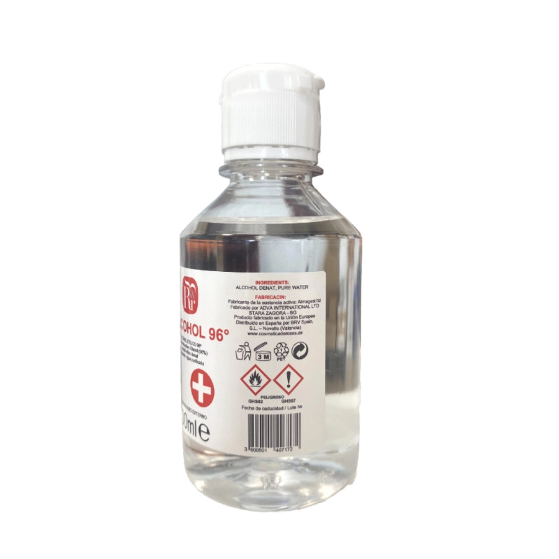 Alcohol 96º 200 ml Rose&Rose - Imagen 2