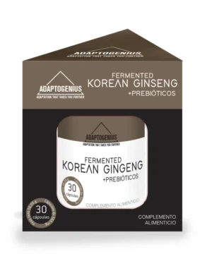 Fermented Ginseng Rojo Coreano 30 capsulas Bioserum Adaptogenius