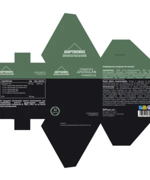Fermented Jiaogulan 30 capsulas Bioserum Adaptogenius